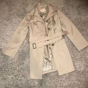 Michael By Michael Kors tan trench coat